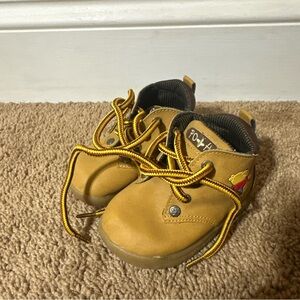 Vintage Toddler Winne The Pooh Bear Boots Size 3 Disney